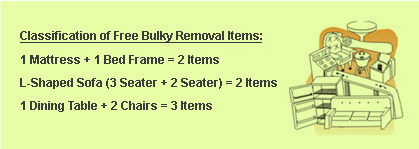 Bulky Item Removal Services - Bishan-Toa Payoh Town Council