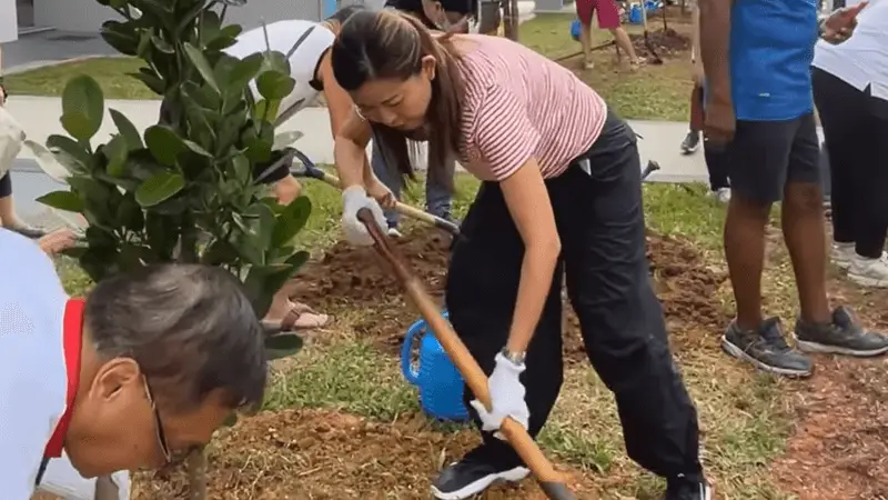 Tree Planting Activity @ Jalan Kayu on 27 July 2024