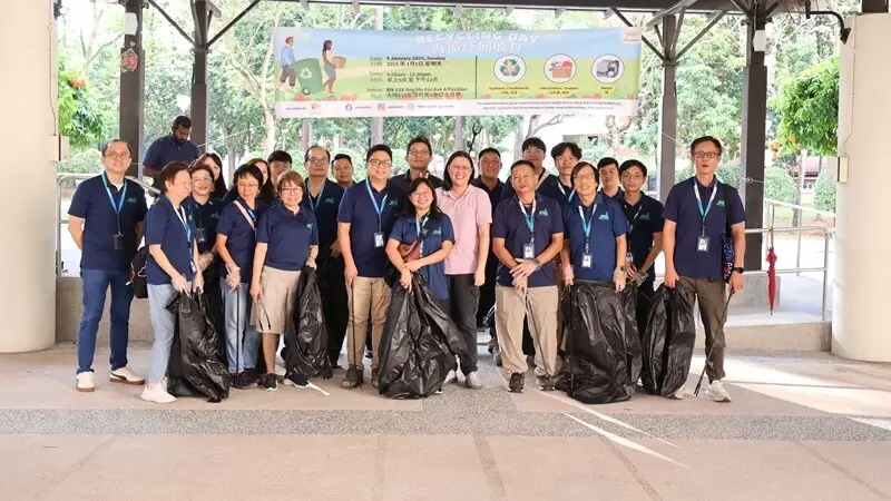 Litter-picking @ Yio Chu Kang on 27 December 2024