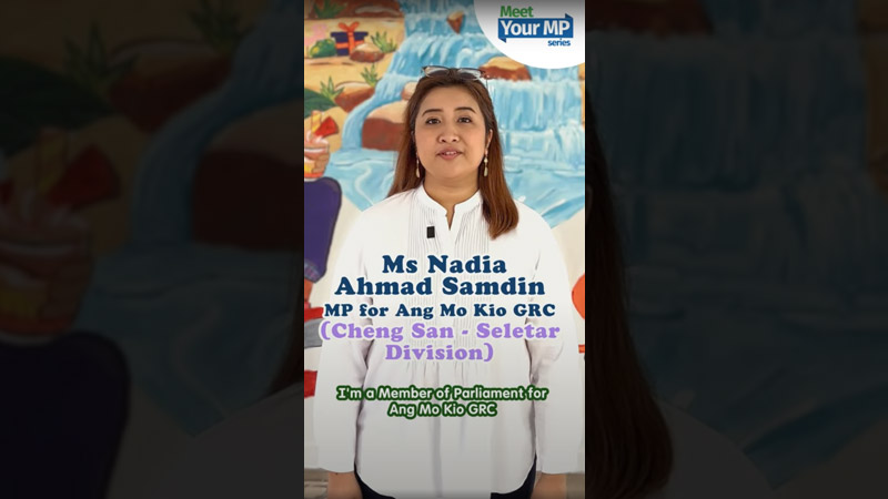 Meet Our MP: Ms Nadia Ahmad Samdin